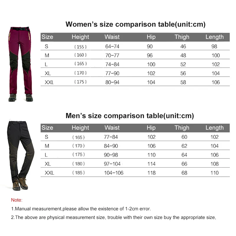 Hombres senderismo pantalones de lana de invierno impermeable al aire libre pantalones Softshell pantalones Camping pesca senderismo escalada pantalones Plus tamaño Hombres senderismo pantalones de lana de invierno impermeable al aire libre pantalones Softshell pantalones Camping pesca senderismo escalada pantalones Plus tamaño