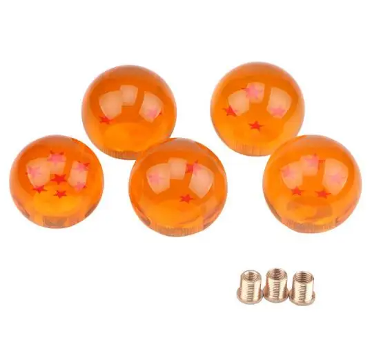 

100% Brand New And High Quality Car Auto Star Dragon Ball Manual Transmission Ball Gear Shift Knob Star Number Fit For BMW Honda