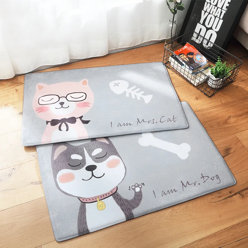 Japanese style Home Door Mat Cute Cartoon Floor Mat Entry