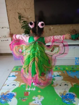 Яркие костюмы бабочек для девочек; карнавальный костюм бабочки; костюм крыльев бабочки; Праздничная танцевальная одежда для детей