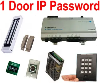 

1 Door IP Panel with Web Control, IP Browser IP Control, Access Controller Board+Password/card reader+remotely control+magnetic
