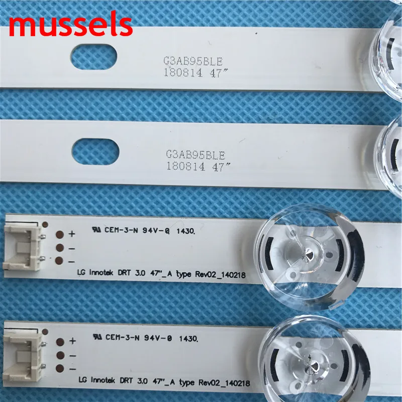Светодиодная полоса подсветки для LG 47 &quotдюймового телевизора 6916L LC470DUE FG A1 A2 A3 A4 M1
