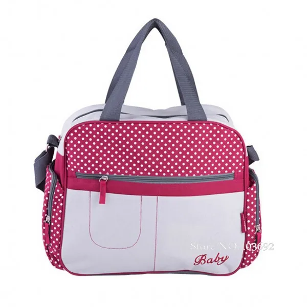 Изолированная большая емкость детские пеленки детские сумки Bolsas Maternidade детские сумки для подгузников для мам и дочек, для детских пеленок сумки для мамы Материнство сумка-мессенджер - Цвет: Red