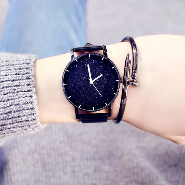 Korea Style Men Women Watches Luxury Quartz Ladies Wrist Watches Minimalism Star Korea Style Men Women Watches Luxury Quartz Ladies Wrist Watches Minimalism Star