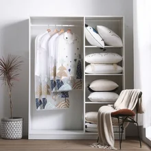 Household Clothing Covers Clear Suit Bag Moth Proof Garment Bags Breathable Dust Cover Storage Bags for Suit Dance Clothes