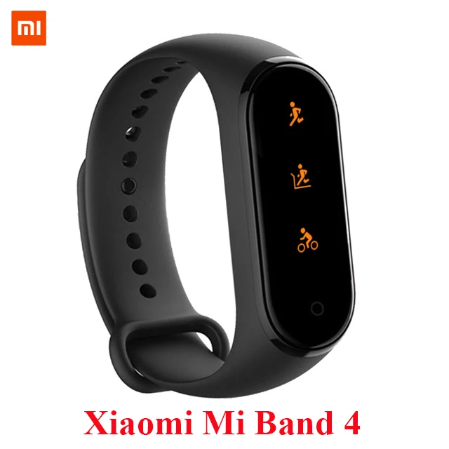 Оригинальный Xiaomi mi браслет 4 Smart Band пульсометр для фитнеса 135 мА/ч OLed экран Bluetooth 5 0