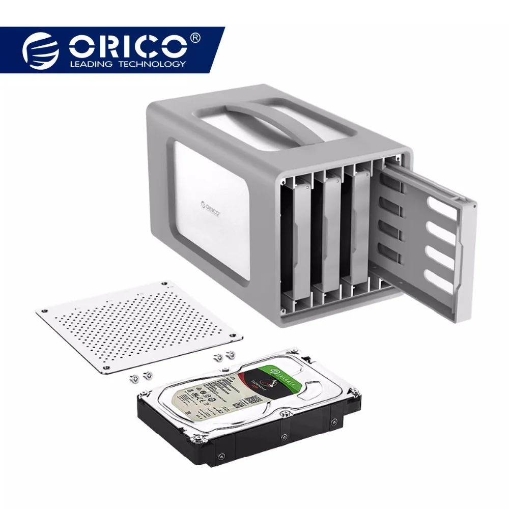 ORICO Type C 4 Bay Hard Drive Enclosure With Raid 3.5 inch Docking