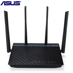 ASUS RT-ACRH17 AC1700 Wi-Fi роутера двухдиапазонный гигабитный 1700 Мбит/с IEEE 802.11a/b/g/n/ ac 5dBi Quad-Core маршрутизатор с MU-MIMO