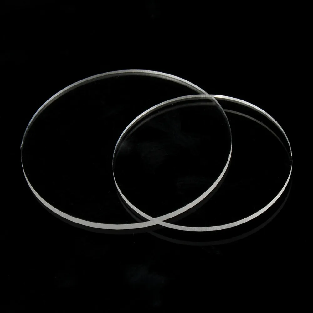 3 мм прозрачные экструдированные акриловые круглые серьги акриловые диски Бусины круглые оргстекло для картин рамки ожерелье DIY ремесло CD стойки