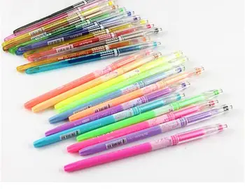 

12Pcs/24Pcs/36PcsSet Flower Gel Pens Set Kawaii School Supplies Office Stationary Photo Album Kawaii Pens Stationery Gel Ink Pen