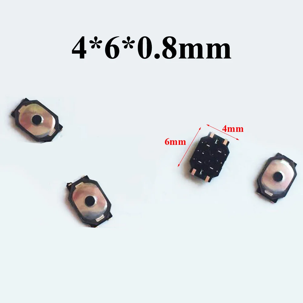 4x6x0.8 Film touch switch 4 * 6 0.8mm mobile phone sheet keys for ALPS Micro button replacement repair parts 6mm 4mm | - Цена: 1 236,97 - 3 204,28 руб.