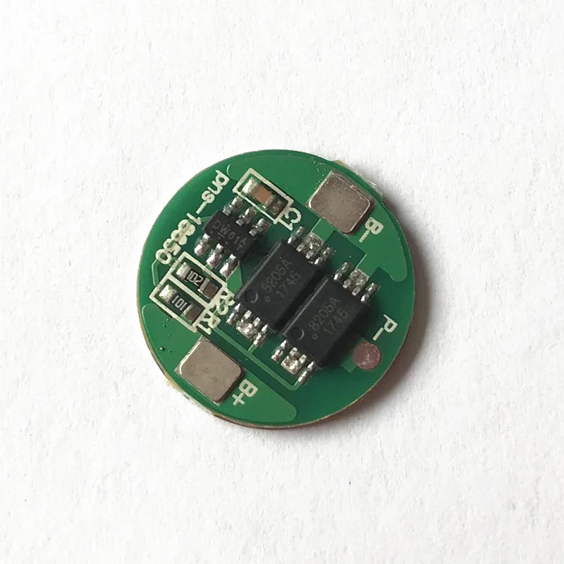 1 s 4A BMS 18650 4.2 В защиты аккумулятора доска заряда литий и разрядки Совета 16 мм