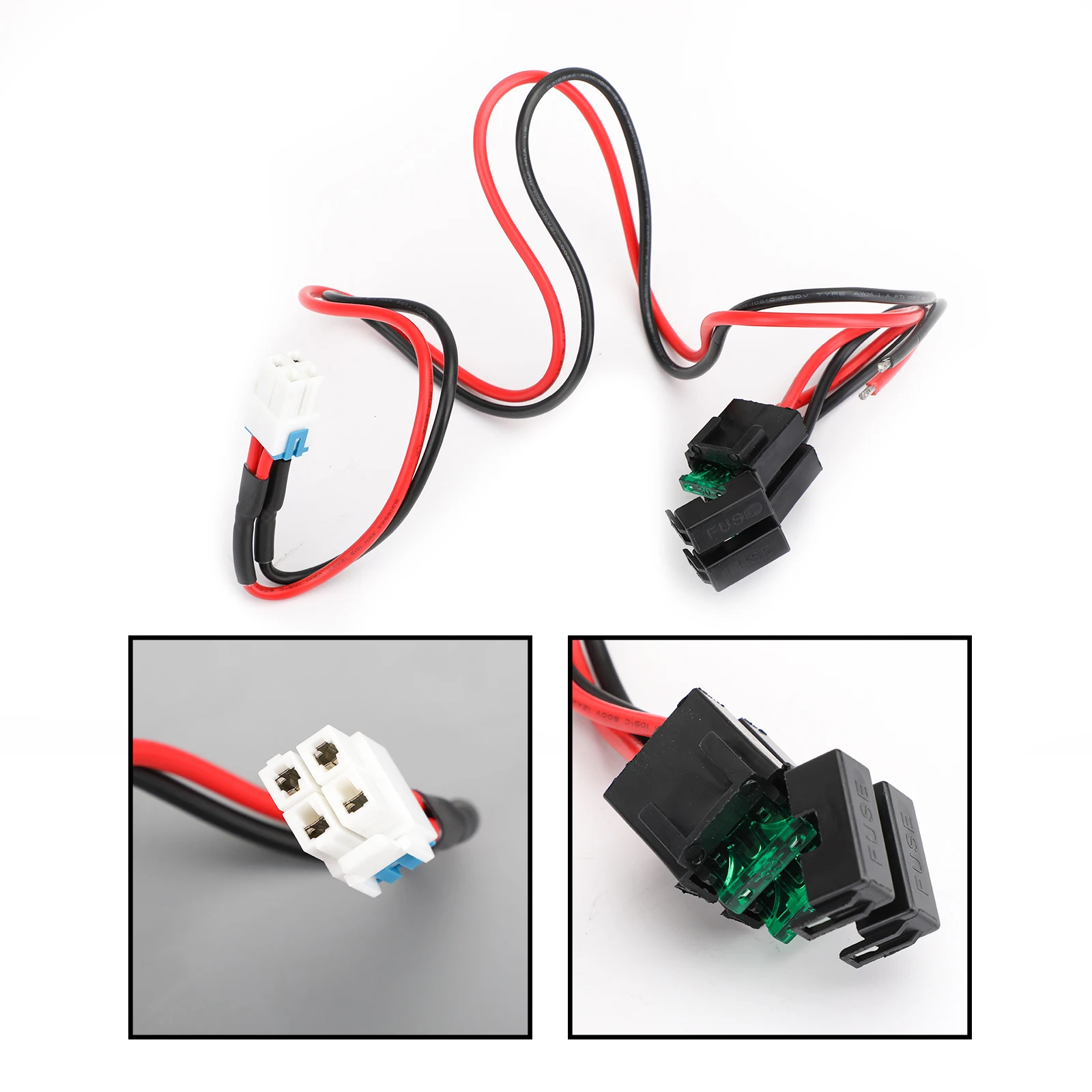 

Areyourshop 1PC Short-Wave Power Cord Cable For FT-450 FT-897D IC-7000 IC-7600 TS-480 1PC Short Wave Power Wire For FT-89