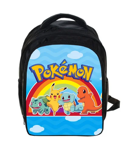 13 дюймов Покемон детский сад рюкзак Haunter детские школьные сумки для мальчиков школьные рюкзаки для девочек школьные сумки Детская сумка - Цвет: 007
