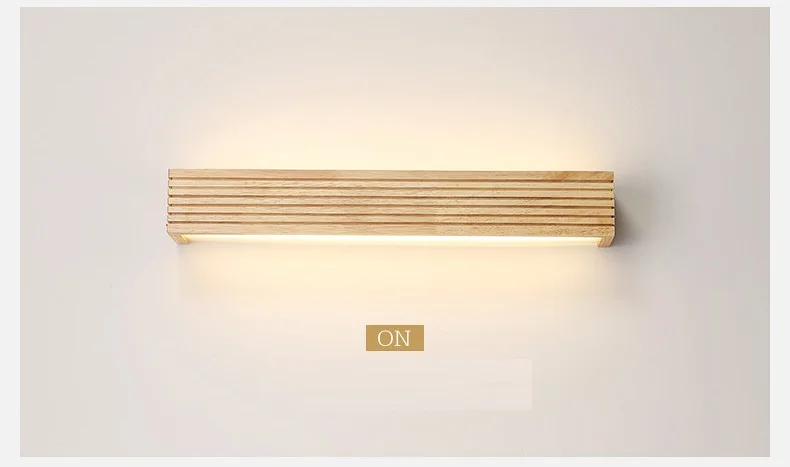 LED Solid Wood Wall Lamp (9)
