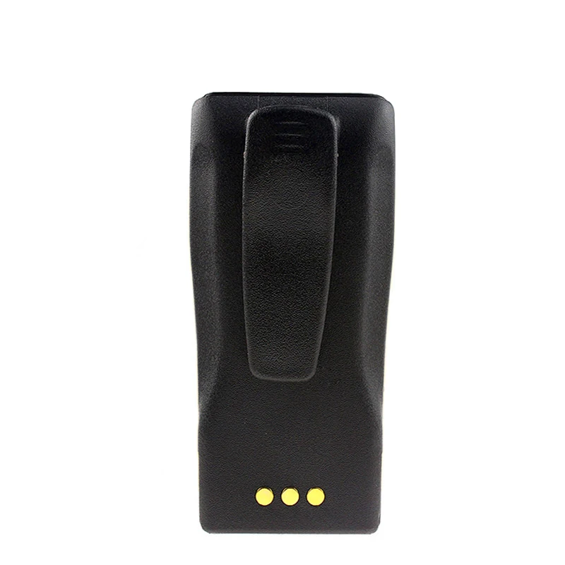 Общие MOTOROLA Walkie Talkie 2200 мАч литиевая батарея+ Зажим для ремня для Gp3188 Gp3688 Cp340 Cp360 Cp380 Pr400 радио NNTN4497