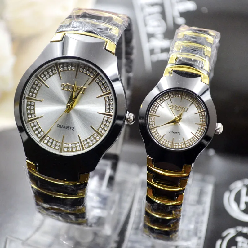 

Jhlf Gold Fashion Casual Trend Men's Steel Band Watches, Student Watches Digital Foreign Trade Quartz Gifts Table 4