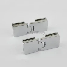 Brand New 100PCS Glass Cabinet Hinges Wine Cabinet Door Hinges Glass Clamps Clips for Cupboard Display Cabinet for 5~8mm Glass bqlzr stainless steel glass pivot door hinges clamps kits for 5 8mm glass door