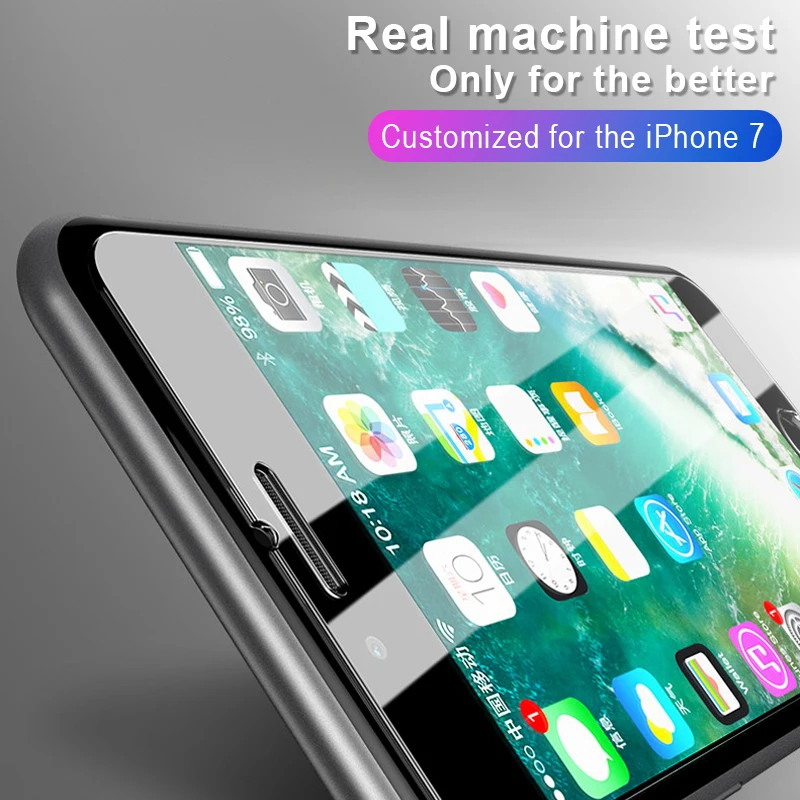 Защитное стекло AOXIN 9H для iPhone 7 Plus закаленное с защитой от синего света Apple