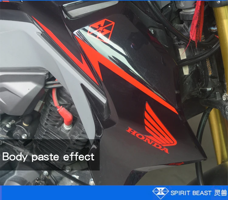 SPIRIT BEAST мотоциклетные наклейки и наклейки для HONDA CB190R Водонепроницаемые Светоотражающие Мотоциклетные аксессуары для мотокросса