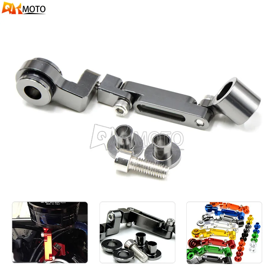 

Universal motorcycle Brake clutch pump fluid reservoir tank bracket Holder For BMW S1000RR F800GS C600 SPORT R1200GS ADVENTURE
