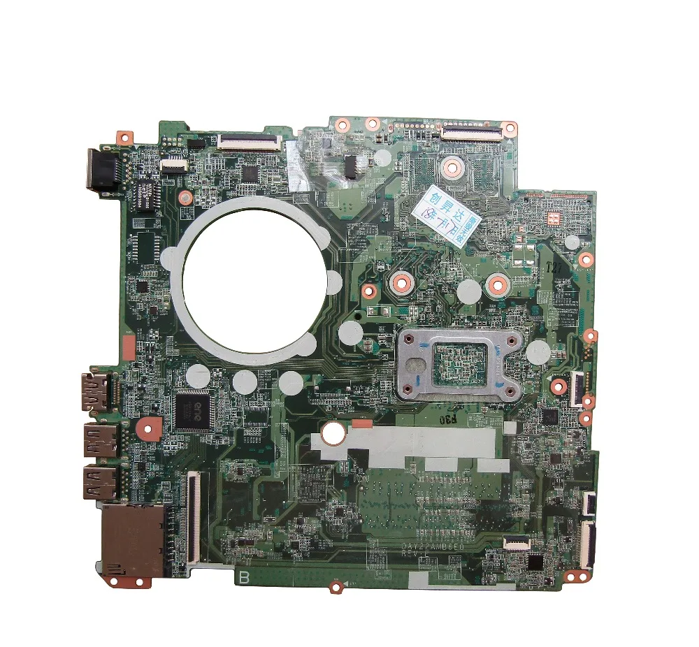  809987-001 Free Shipping 809987-601 Laptop motherboard For hp pavilion 17-P motherboard A6-6310 CPU