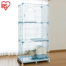 Pet cat cage double triple 903 Queen Villa PEC902