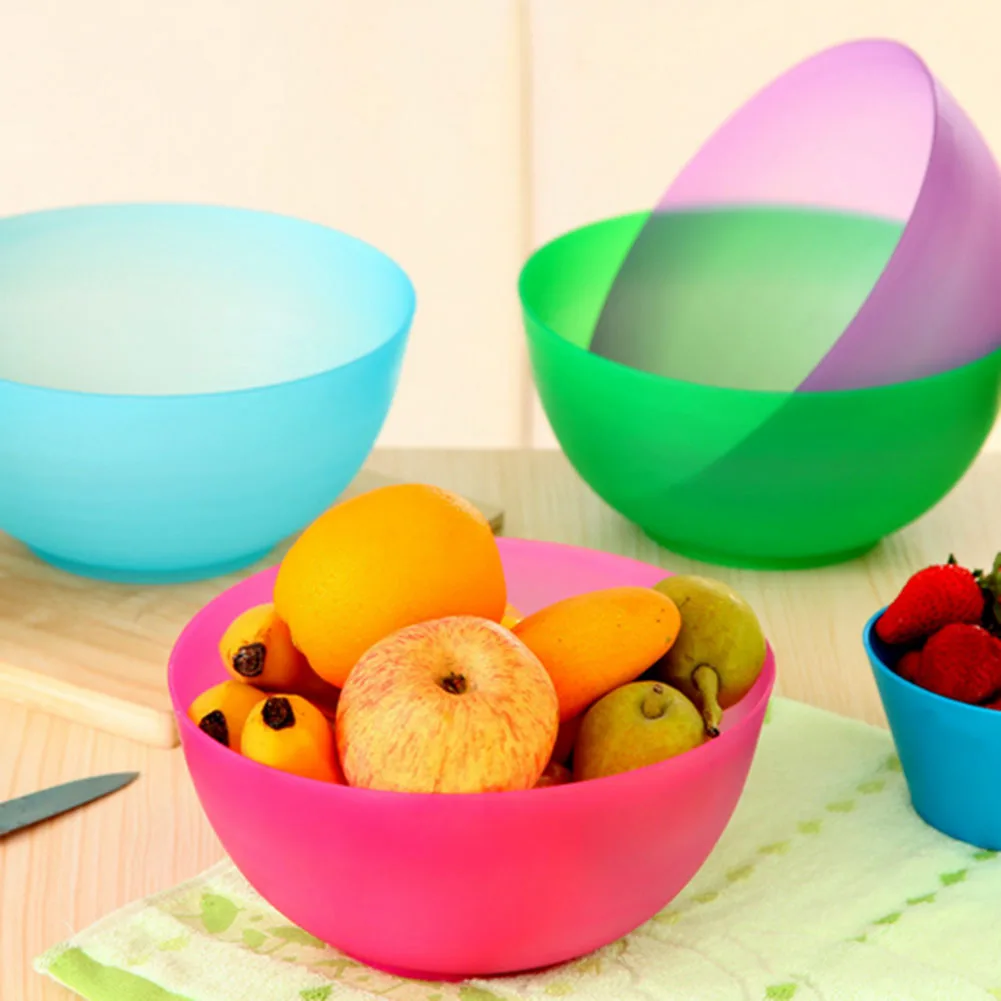 Buy New Food Grade Plastic Salad Bowl Fruits