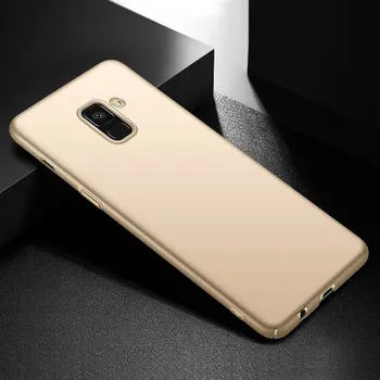 

30pcs/lot For Samsung Galaxy A8 Plus 2018 Super Ultra Slim Plain Smooth Silky Frosted Hard Case For Galaxy A7 2018 A6 Plus 2018