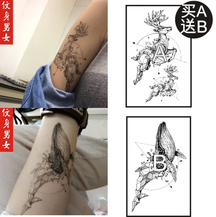 Do Braço para Os Homens As Mulheres Tatuagem Falsa