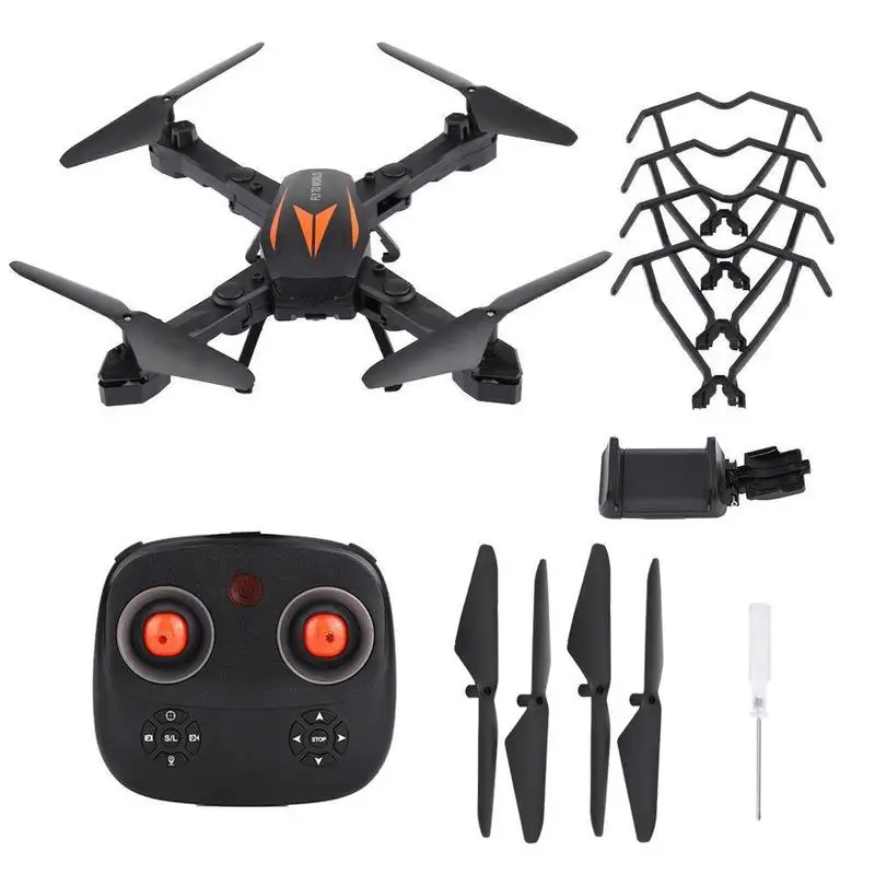 Радиоуправляемого летательного аппарата FPV 2,4 ГГц Wi-Fi, 2MP HD Камера 6-axis Gyro RC вертолет с дистанционным Управление видео «Безголовый» режим Drone