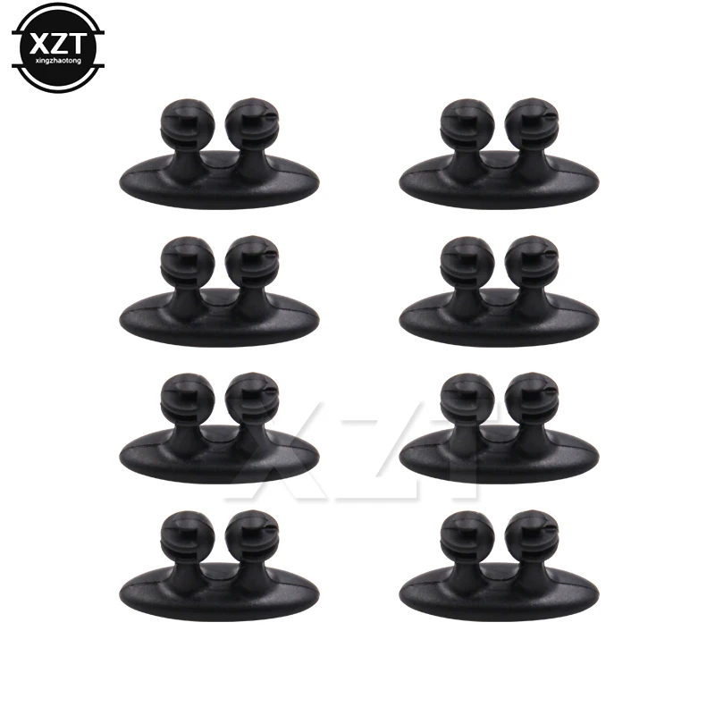 

Newest 8Pcs/set Car Wire Clip USB Cable Fixed Clamp Charging Cable Holder Car Charger Line Clasp USB Cable Car Clip