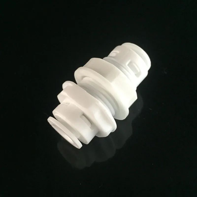 

Free shipping 10PCS 6.35mm Pipe fitting bulkhead straight quick connect fitting Water purification equipment