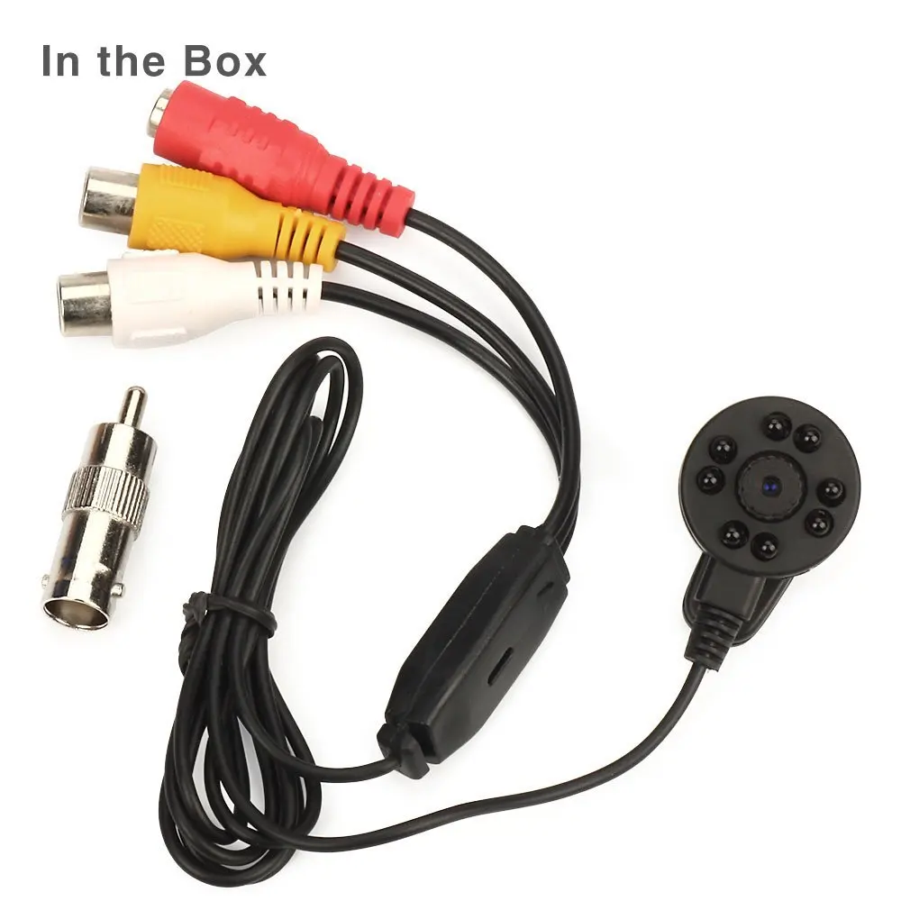  CCTV 1/3 Sony CCD 1000TVL 3.6mm wider angle 8pcs IR LED D/N 90degree wide Lens Mini HD Security Sur - 32907883398