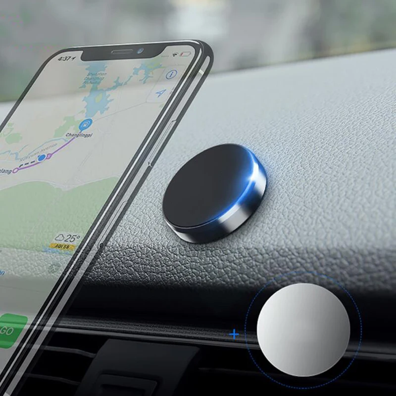 

Magnetic Car Phone Holder For iPhone Xs Max 8 7 Samsung S9 S8 Stand Universal Magnet Wall Mobile Phone Holder Car Mount Support