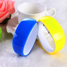 Женские Мужские Спортивные Водонепроницаемые наручные часы светодиодный браслет с покрытием цифровые наручные часы