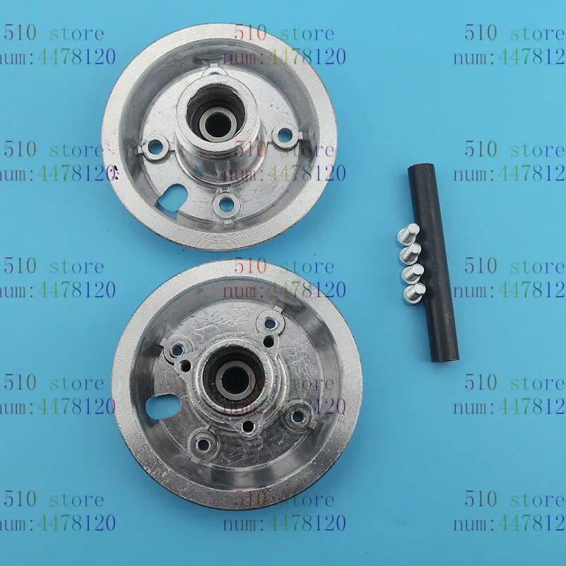 200x50 Wheel Hub Aluminium Alloy rims 6200 bearing use 8" tire Electric Scooter tyre fit E-Scooter Pocket Bike E100 E150 E-200