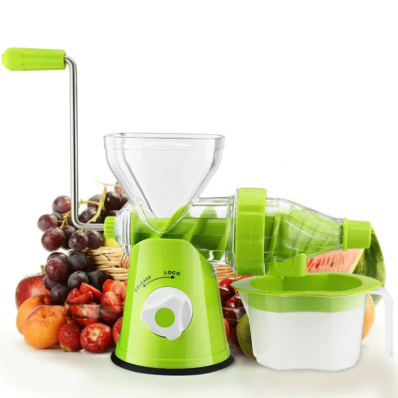 

High Quality Home Manual Juicer Fruit Squeezer 100% Healthy Natural Fruit Juice Easy To Operate Ice Cream Mold Free Provided