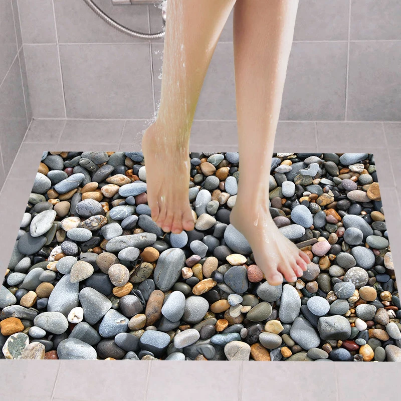 Stone Floor Decor Art Home Kitchen Wall Sticker Bathroom Decal 3D Sell Well Durable Convenient High Quality Hot Stone Floor Decor Art Home Kitchen Wall Sticker Bathroom Decal 3D Sell Well Durable Convenient High Quality Hot