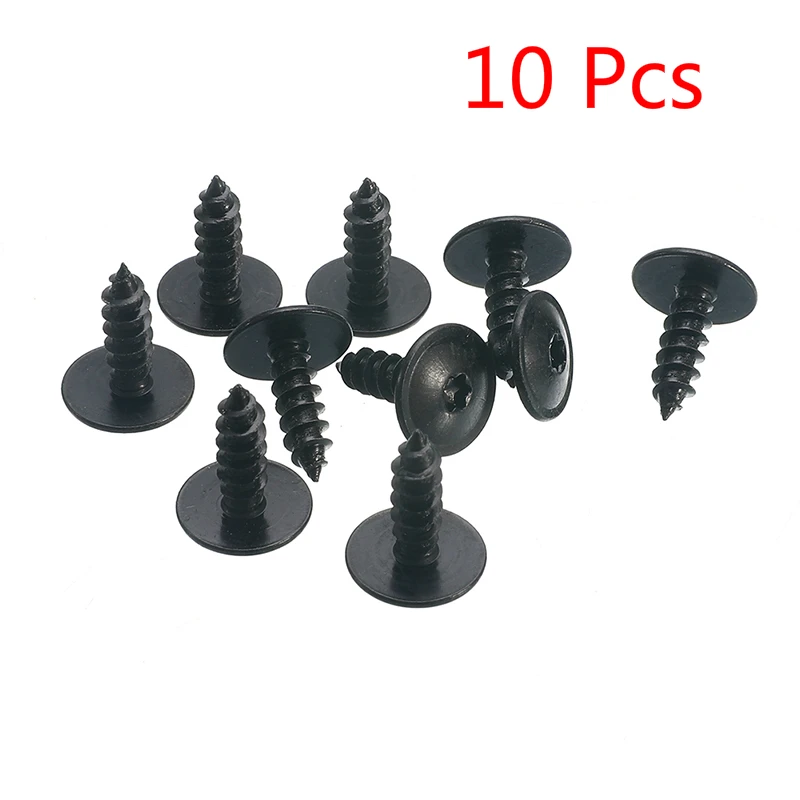 

10Pcs Auto Car Engine Cover Screws Wheel Arch Mud Under tray Splash Guard Fastener Torx Screws Clips For VW Aud 5x16mm