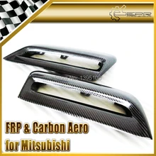 Авто-Стайлинг для Mitsubishi Evolution EVO 10 углеродное волокно H2 Стиль вентиляция в капоте(один вентиляционные отверстия, CS Стиль