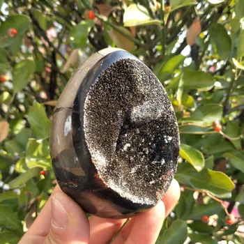 

Natural tortoise shell stone crystal cave natural formation for home decoration wedding decoration aquarium