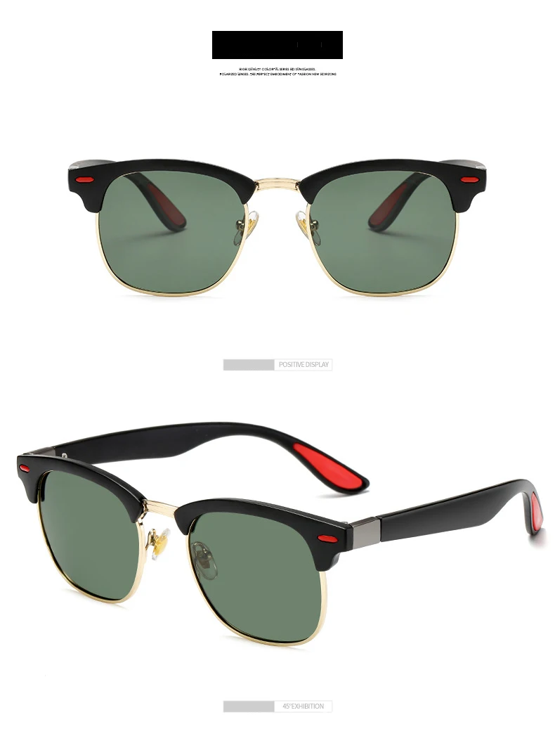 Классические поляризационные солнцезащитные очки для мужчин и женщин в стиле ретро, фирменный дизайн, высокое качество, солнцезащитные очки для женщин и мужчин, модные зеркальные солнцезащитные очки De Sol