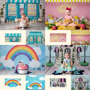 

children Photography Backdrops Newborn Baby Birthday Party Photo Background Customized Background Backdrops For Photo Studio