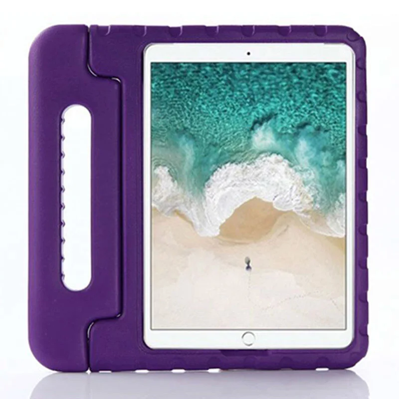 Детский ударопрочный чехол EVA для iPad 10,2 дюймов iPad 7th Gen чехол для планшета чехол-подставка для Apple iPad 10,2 '' для детей - Цвет: Purple