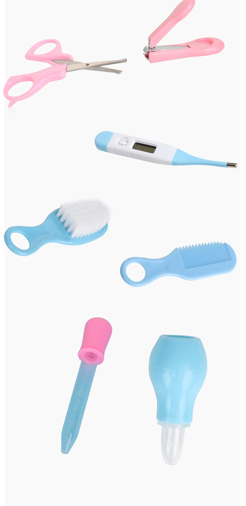 Детский набор для ухода за ногтями, набор для ухода за ногтями, расческа, ножницы для новорожденных детей, медицинские приборы, набор, термометр, безопасный детский набор