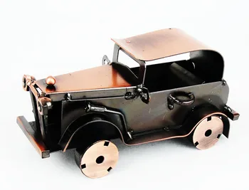 

Free shipping Wheels iron classic home decoration decorations classic car model home decoration Retro car model