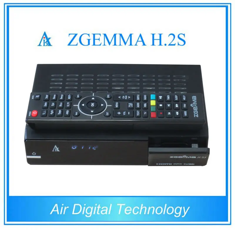 Фото ZGEMMA H.2S DVB-S/S2 двойной тюнер enigma2 Linux OS, самая быстрая работа, спутниковый ТВ-приемник, поддержка мирового ТВ-приемника №2