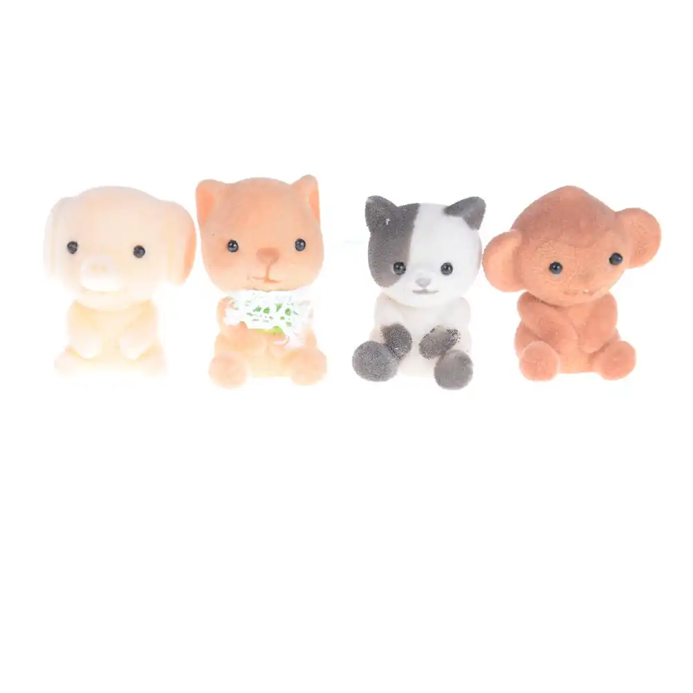 familia de animales juguetes