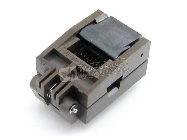 

module SOP20 SO20 SOIC20 FP-20-1.27-06 Enplas IC Test Burn-In Socket Programming Adapter 5.3mm Width 1.27mm Pitch